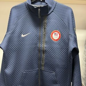 Team USA Olympic jacket. Bought at the actual Olympic Games.